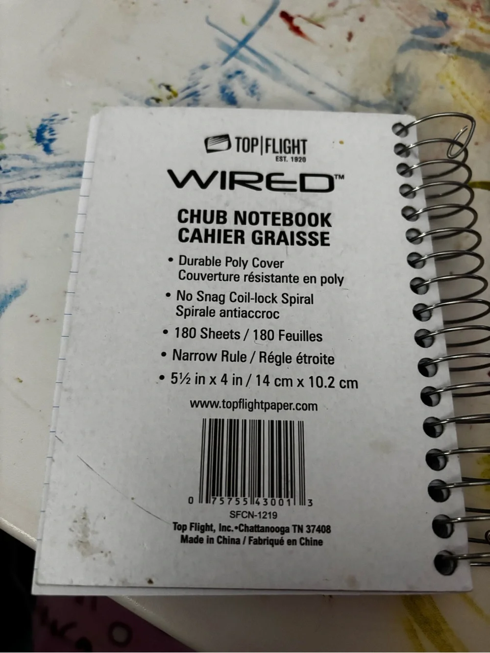 Small Pink Spiral Notebook